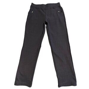 Nadine West Dark Blue Plaid Stretch Pants XL